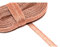 Ruban aspect métallisé rose gold 6 mm x 10 m