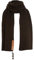 KNIT FACTORY - Luna Schal - Strickschal Für Damen und Herren - XL Schal mit Wolle - 200 x 50 cm - Hochwertige Qualität - Dunkelbraun