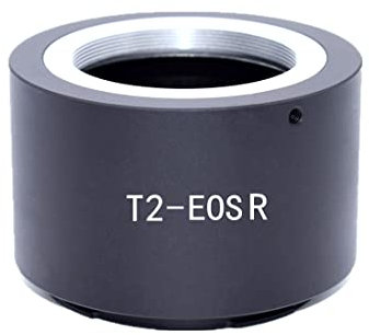 T2-EOS R Objektivadapter Adapterring auf T-Mount T2 Schraubgewinde Objektiv Kompatibel für Canon EOS R-Mount Kamera EOS RF RP, T2 to EOS R Lens Adapter