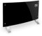 KLARSTEIN Bornholm Curved Smart - radiateur convecteur, écran tactile LED, minuterie, contrôle par appli, 1000 et 2000 W, thermostat 5-45 ° C, affichage de la température, mode éco - noir