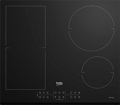 Beko HII64202FMT plaque Noir Intégré (placement) 60 cm Plaque avec zone à induction 4 zone(s)