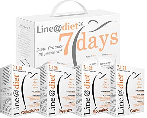 PERSONALIZZA il tuo KIT PROTEICO per 7 giorni Line@diet! SCEGLI TU i 28 PREPARATI proteici in polvere per i TUOI PASTI PROTEICI!
