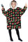 MINECRAFT Felpa Bambino - Coperta Felpa Oversize in Pile con Cappuccio Gadget Regalo Originale (Multicolore)