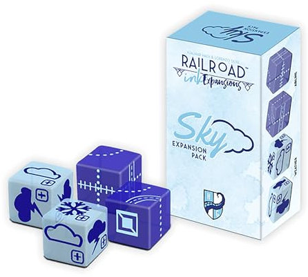 Railroad Ink Challenge Sky Dice Expansion Pack