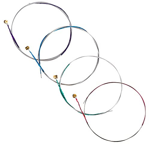 SAVITA 2 Sets Universale 4/4 Corde per Violino Corde Classiche in Argento (GDAE) Anima in Acciaio con Testa Sferica Nichelata per Strumenti a Violino