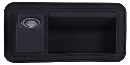 The New Kind wasserdichte Nachtsicht-HD-Rückfahrkamera mit Kofferraumgriffschalter, Ersatz für Golf Plus MK5 Jetta BJ III V Touran 1T GP 1T2 Passat 3C B6