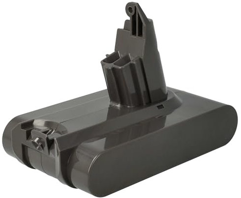 EXTENSILO 1x Batterie Compatible avec Dyson V6 Top Dog, V6 Slim, V6 Motorhead Pro Exclusive aspirateur Noir (2500mAh, 21,6V, Li-ION)