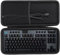 co2CREA Hard TKL Keyboard Storage Case for Logitech G915 LIGHTSPEED TKL Tenkeyless Wireless Mechanical Gaming Keyboard, Case Only