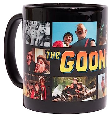 The Goonies Movie Screenshot Black Mug