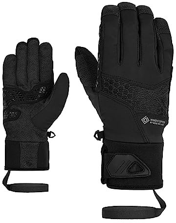 Ziener Unisex GORNER Outdoor-Handschuh/Skitour | atmungsaktiv, funktionell, Black, 9