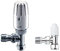 Pegler Bulldog GEN2 15mm Angled TRV Thermostatic Radiator Valve Lockshield Pack
