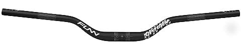 Funn Upturn Hochgelegener Mountainbike-Lenker mit 31,8mm Klemmbreite und 785mm Breite, langlebiger und leichter Legierungs-Riser-Lenker für MTB und BMX, 55mm Erhöhung (Schwarz)
