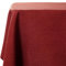 WAITER TREE Table Cloth 140x240 cm Rectangular Wipe Clean Table Cover, Red Faux Linen Wipeable Waterproof Tablecloth for Outdoor Picnic Dining Kitchen Party - Burgundy