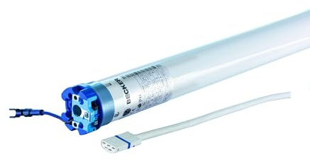 BECKER Actionneur de volet roulant avec récepteur radio intégré pour arbres à enroulement à partir de 50 mm de diamètre (40 Nm (R40-17-C01))