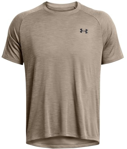 Under Armour UA Tech Textured SS-BRN - XXL
