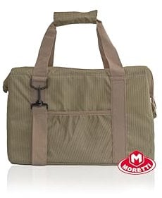 Moretti® Borsa Termica 30L - Borsa Frigo con Interno in Alluminio e Tracolla, Ideale per Mare, Pranzi e Come Frigo Portatile - Resistente e Pratica