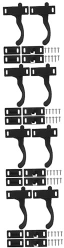 iplusmile 8stücke Bildschirmtürverschluss Für Wohnmobile Hochfester Türgriff Mit Sicherem Schlossmechanismus Einfache Installation Für Camper-türen Zubehör Für Und Komfort