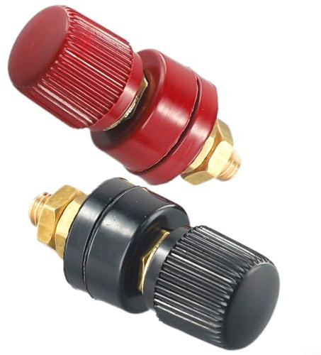 Lastdaytime Remote Battery Power Junction Kit With 6Mm Stud Terminal Connectors,Power Junction Post Connector Terminal Kit