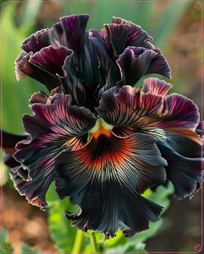 iris bulbi, Robusto, Bulbi di iris,Elegante, Delicato, Sottile, Naturale-6 bulbi-E