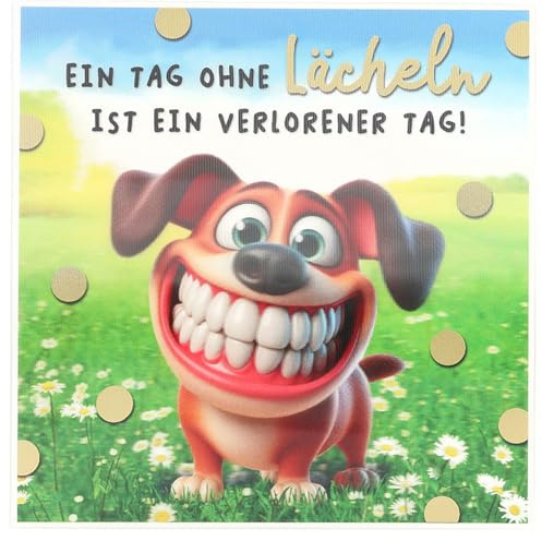 Depesche 14001-005 - 3D Grußkarte mit Musik, witzige Geburtstags-Karte mit farbenfrohem Motiv, passendem Spruch und Innentext