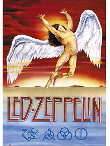 Poster Led Zeppelin - Swan Song - 61 x 91.5 cm | PostersDE