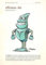 Postkarte MONSTER DES ALLTAGS von modern times +++ DIE EFFIZIENZ +++ ARTCONCEPT © MOSER, Christian