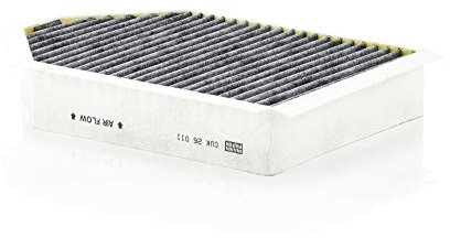 MANN-FILTER CUK 26 011 Innenraumfilter/Kabinenluftfilter - Pollenfilter mit Aktivkohle - für Pkw + Transporter