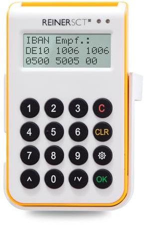 REINER SCT cyberJack one Chipkartenleser und TAN-Generator für sicheres Online-Banking mit USB-Funktion