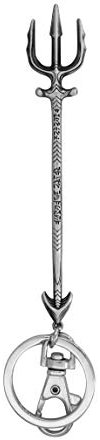 Aquaman Movie Trident Pewter Key Ring
