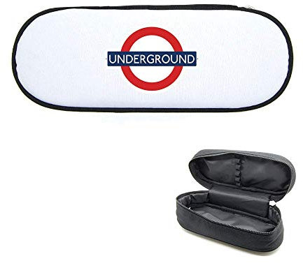 Mygoodprice Trousse à Crayons imprimée Panneau Underground