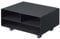 YAMAZAKI 4349 Tower Druckerstation, schwarz, Stahl, Minimalistisches Design, 48 x 37 x 19 cm (LxBxH)