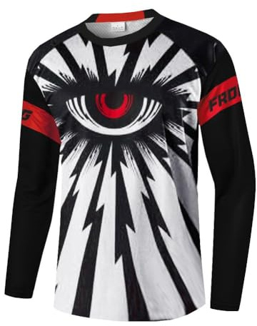 UGLY FROG Downhill Trikot Kurzarm MTB Trikot Herren Racewear FR Jersey Fahrrad Sport Enduro Leichtgewicht Atmungsaktives