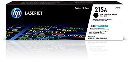 HP 215A Black Toner Cartridge Printers | Works with Printer Series: Color LaserJet Pro M155, Color LaserJet Pro MFP M182, M183 | W2310A