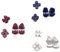 Lot complet de boutons de déclenchement Dpad L2 R2 L1 R1 ABXY et joysticks pour manette Sony PS4 Pro Slim Jds-040 (Blanc)