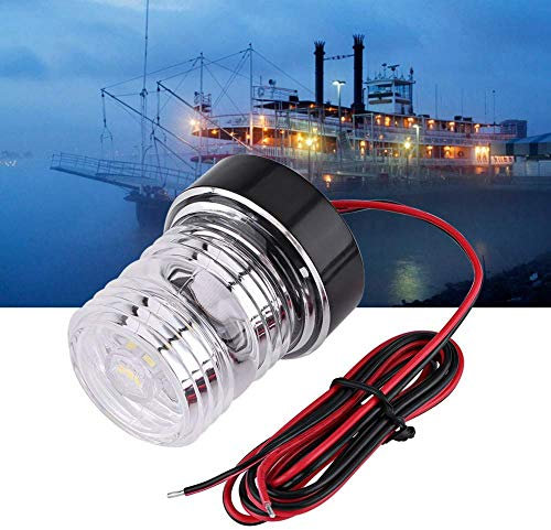 Ejoyous Marine Anker Licht 360° Navigation Lichter, LED Boot Lichter 12 V Navigation Stern Licht, IP65 wasserdicht Boot Yacht 250 lm LED Licht Universal für Boote weniger als 12 m