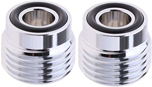 Tankventil-Adapter für Taucher, DIN auf Joch, 2 Stück