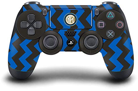 Head Case Designs Licenza Ufficiale Inter Milan in Casa 2020/21 Kit Crest Vinile Sticker Gaming Pelle Adesivo Compatibile con Sony Playstation 4 PS4 DualShock 4 Controller