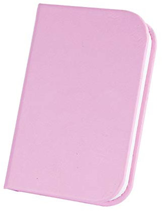 SHENMU Luz de Libro, Lámpara de Libro Plegable de Grano de Madera, Luz de Noche Luz USB Recargable en Forma de Libro, Diseño magnético - Regalo Creativo, Material ecológico (Color : Pink)