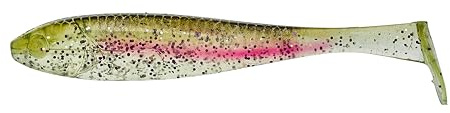 Illex Magic Slim Shad 3 Gummifisch 6,5cm 2,1g - Premium Barsch, Zander & Hecht Köder mit Tintenfischaroma, lebendige Tail-Action, Gummiköder für Süß- & Salzwasser