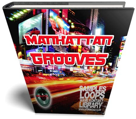 Manhattan Drums Grooves – Große authentische Wave/Kontakt Samples/Loops Studio Library auf DVD oder zum Download