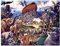 MQOK Kreative Holzpuzzles 3000 Stück Dinosaurier Puzzle 3000 Stücke Erwachsene Puzzle Holzpuzzle Cartoon Puzzle Für