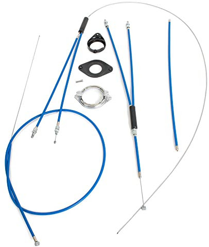 Eastern Bikes Gyro Set with Cable set, Black (Blue)