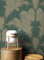 Newroom Tapete Grün Vliestapete Glänzend - Dschungeltapete Tropisch Gold Dschungel Palmenblätter Metallic-Effekt Floral inkl. Tapezier-Ratgeber