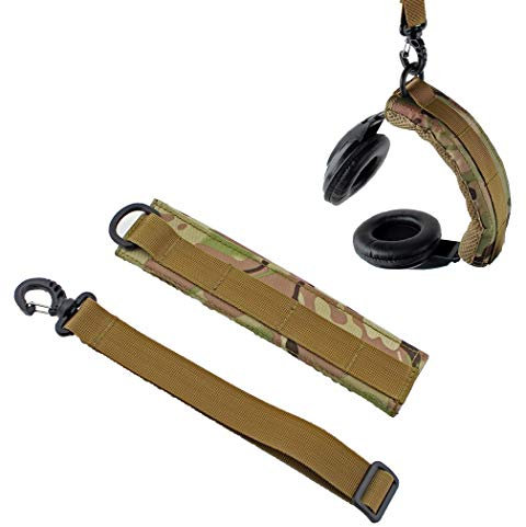 Taktische modulare Headset-Abdeckung, Jagd-Shooting-Kopfhörerabdeckung für MSA/Howard/Peltor/COM-TAC II/Militär-Headsets, camouflage, M, modisch