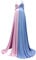 Robe de grossesse pour femme - Sans manches - Jupe longue - Robe photo - Robe de grossesse décontractée - Robe de grossesse - Robe de mariage pour femme - Bleu, Rose, M