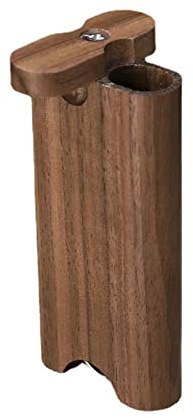 1 PC Hidden Tobacco Storage Box with Ceramics Pipe Mini One Hitter Wood Dugout Wooden Smoking Case Cigarettes Accessories