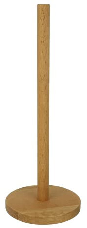 Metaltex 584712000 Porte-Rouleau en Bois de hêtre, Beige