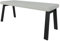 FURNISTAR Bank Akiko Metal A - Eckbankgruppe für Ihrem Esszimmer, Küche modern, Sitzecke, Essecke. Perfekt für Küche, Büro und Rezeption. Solide und Starke Verarbeitung. (128x44-Inari22)
