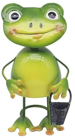 Lesser & Pavey Standing Frog Garden Ornaments | Lovely Gardening Gifts For Women & Men | Designed By Bright Eyes | Garden Decorations For Any Gardens