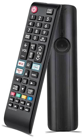 Newest Universal Remote Control With Netflix, Prime Video, Rakuten TV Buttons Remote Compatible with Samsung LCD LED HDTV 3D 4K 8K Smart TVs Models